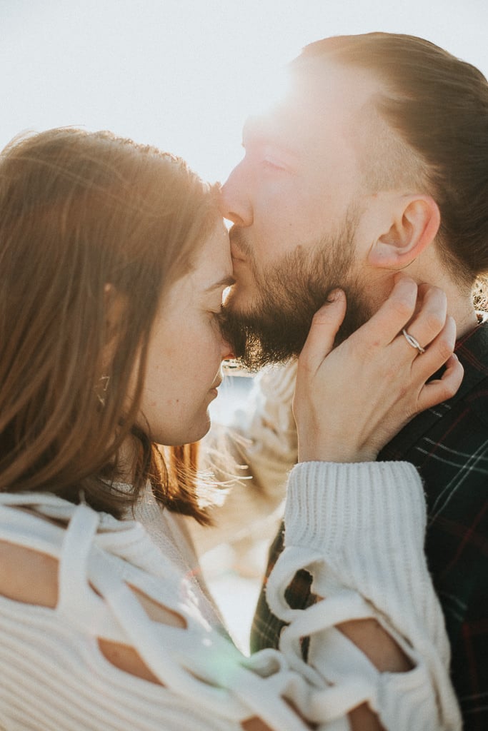 Shooting en amoureux en haut du Semnoz