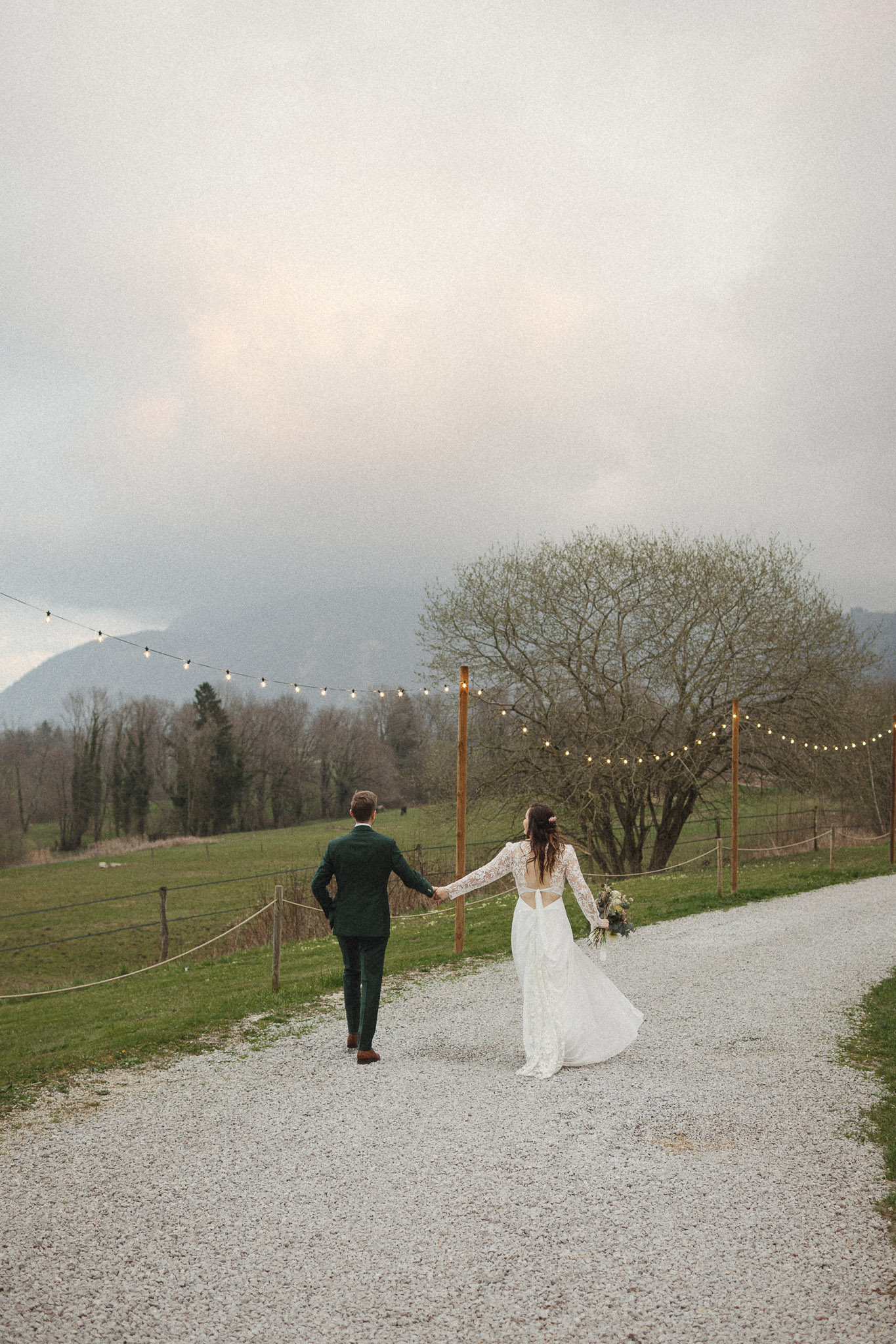 Mariage au Château de Saint Sixt en plein hiver.