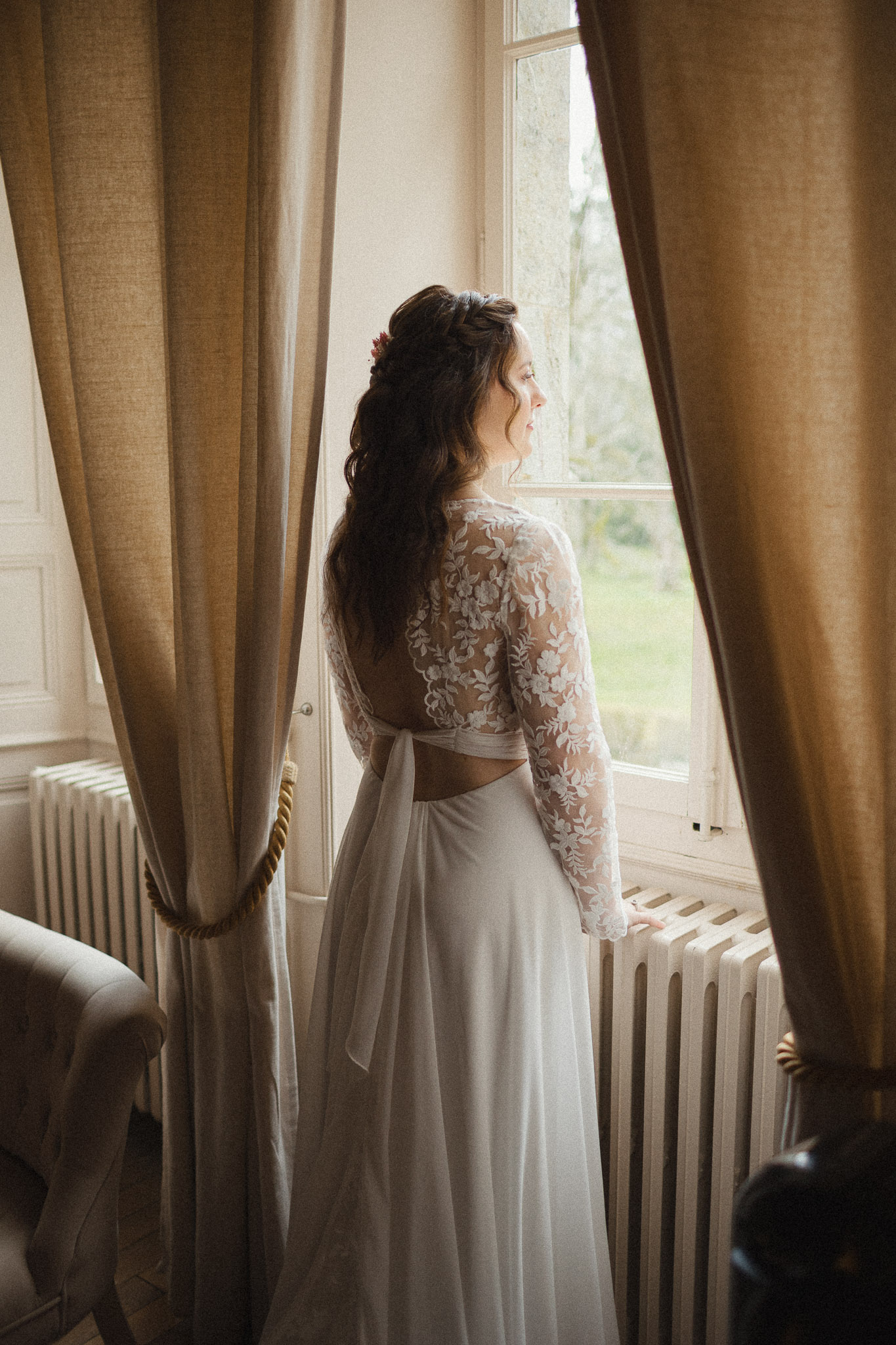 Mariage au Château de Saint Sixt en plein hiver.